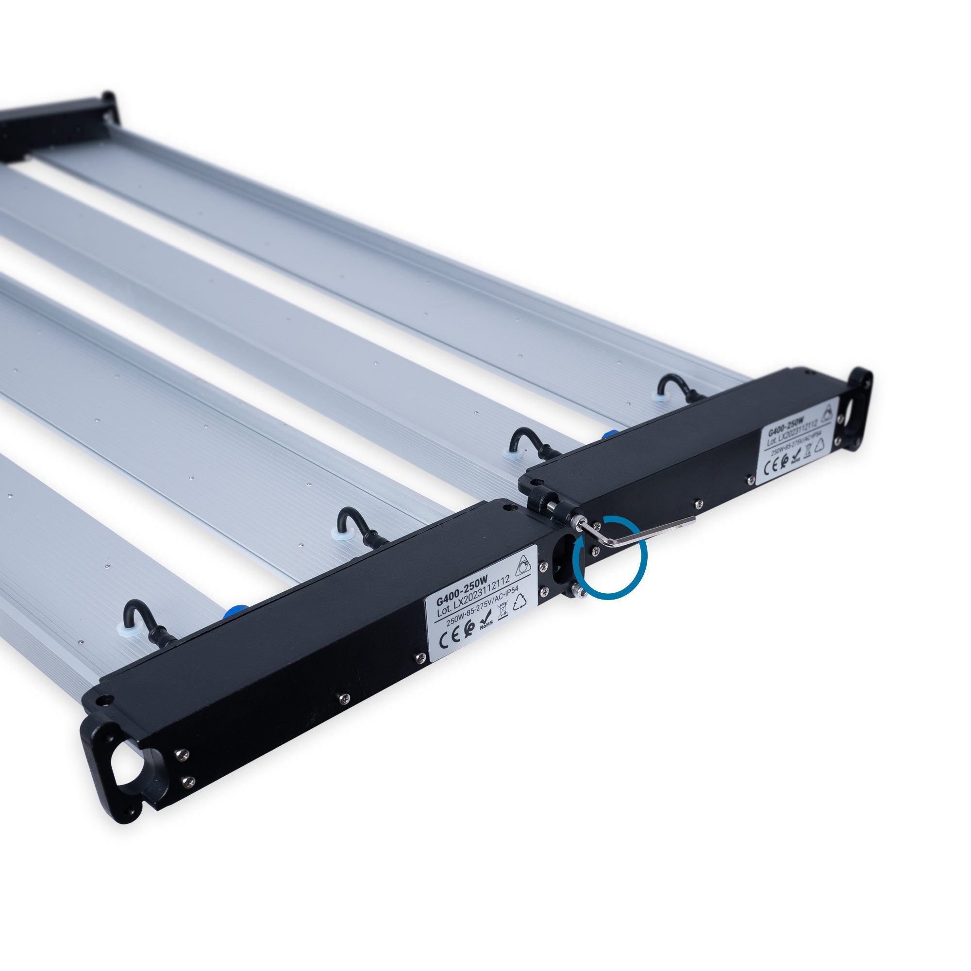 Luminaria LED de cultivo interior - 250W - Regulable 0-10V - Grow light Full Spectrum (17)