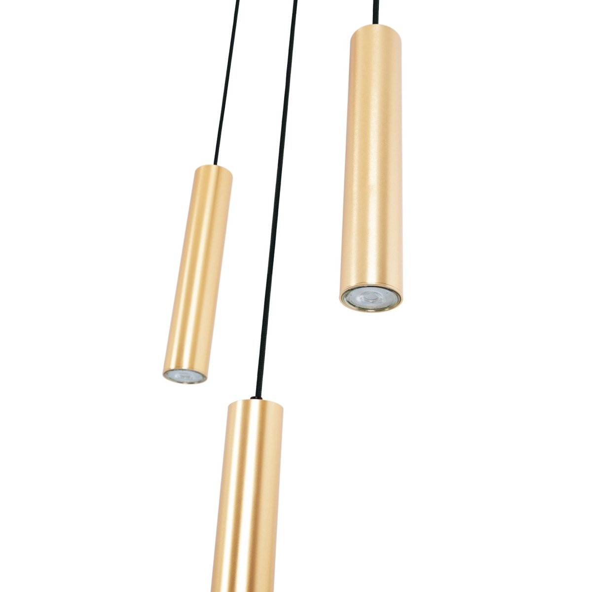 Lámpara colgante triple minimalista "Bila 3" - GU10 - Barcelona Led-Decoración