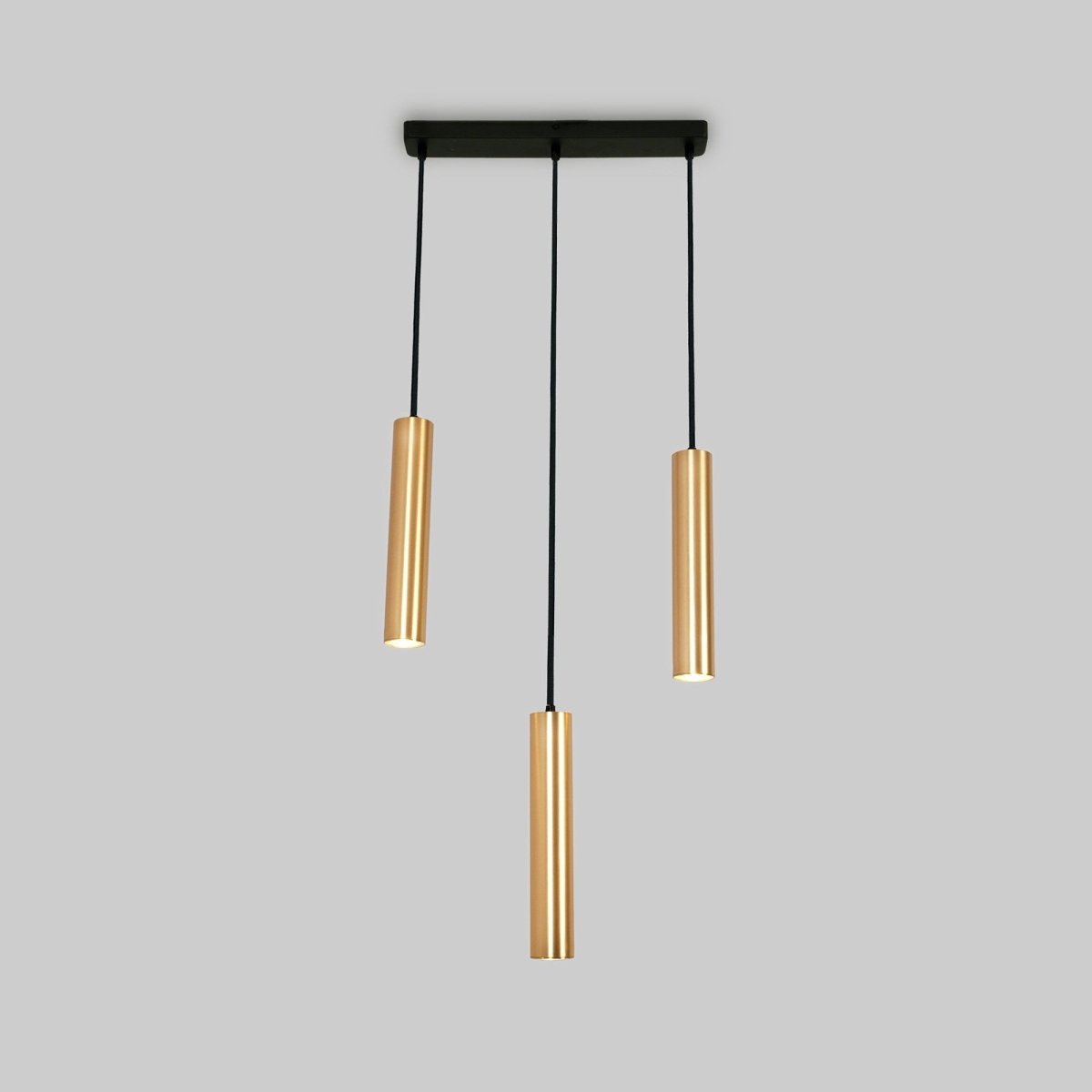 Lámpara colgante triple minimalista "Bila 3" - GU10 - Barcelona Led-Decoración