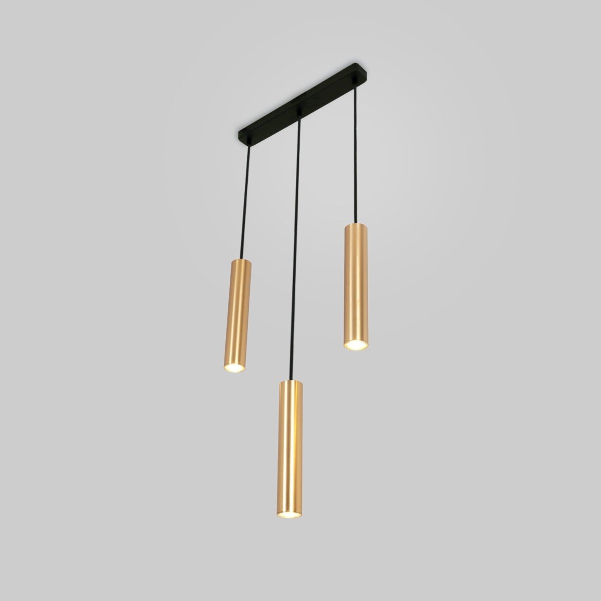 Lámpara colgante triple minimalista "Bila 3" - GU10 - Barcelona Led-Decoración