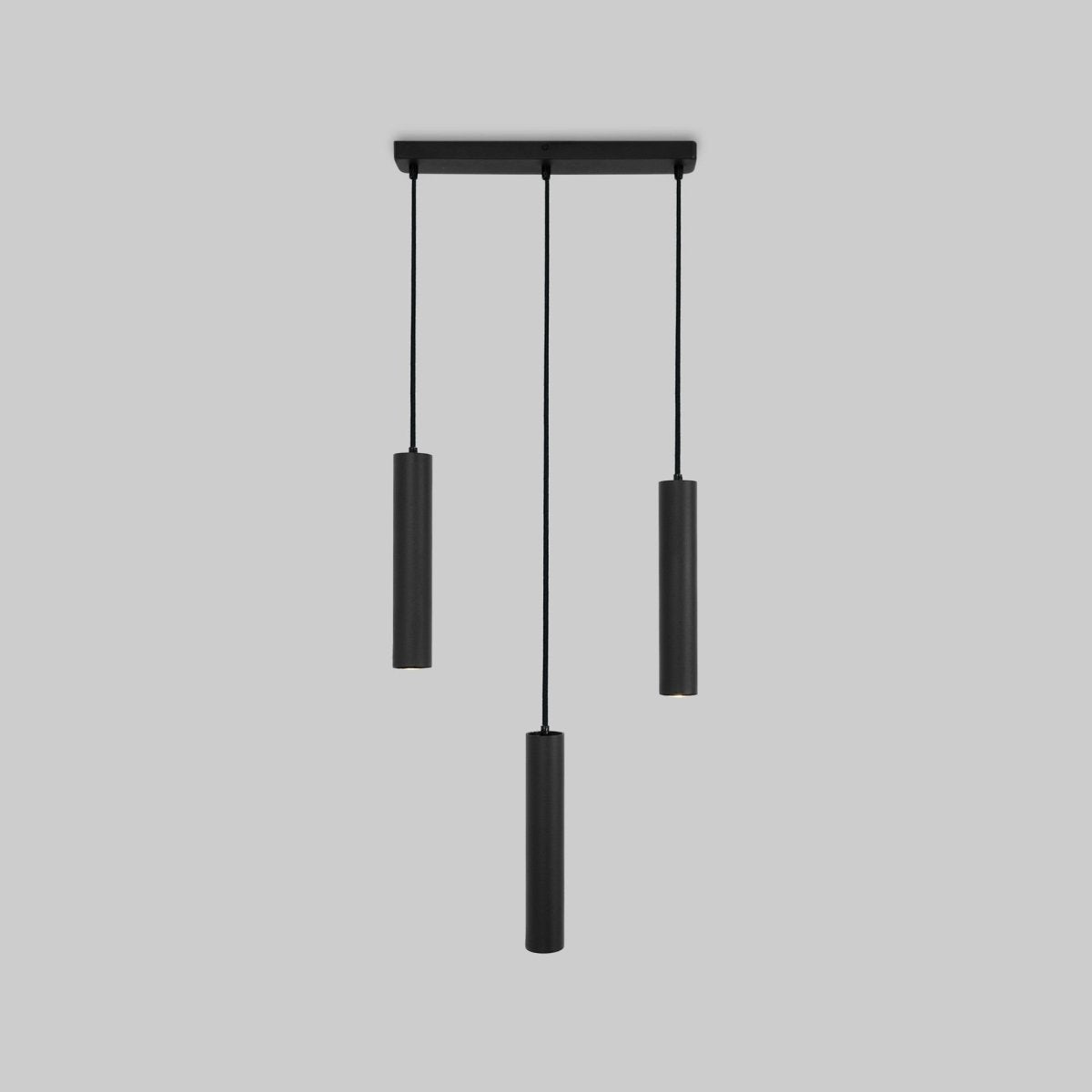 Lámpara colgante triple minimalista "Bila 3" - GU10 - Barcelona Led-Decoración