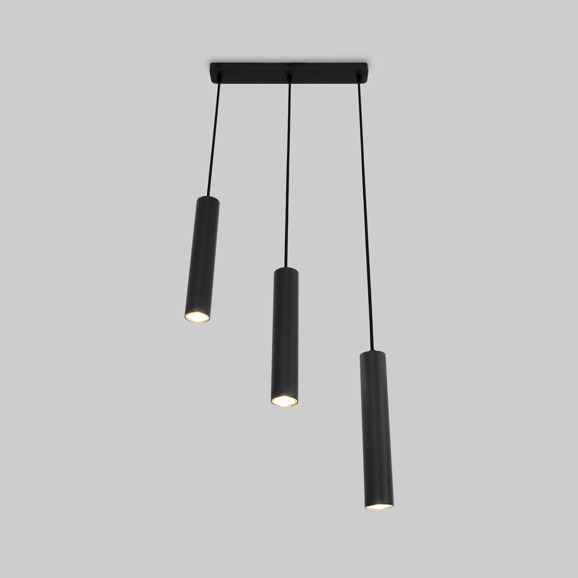 Lámpara colgante triple minimalista "Bila 3" - GU10 (27)