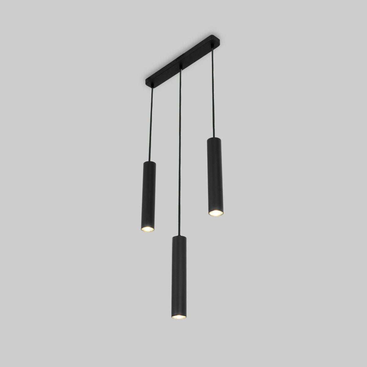 Lámpara colgante triple minimalista "Bila 3" - GU10 - Barcelona Led-Decoración