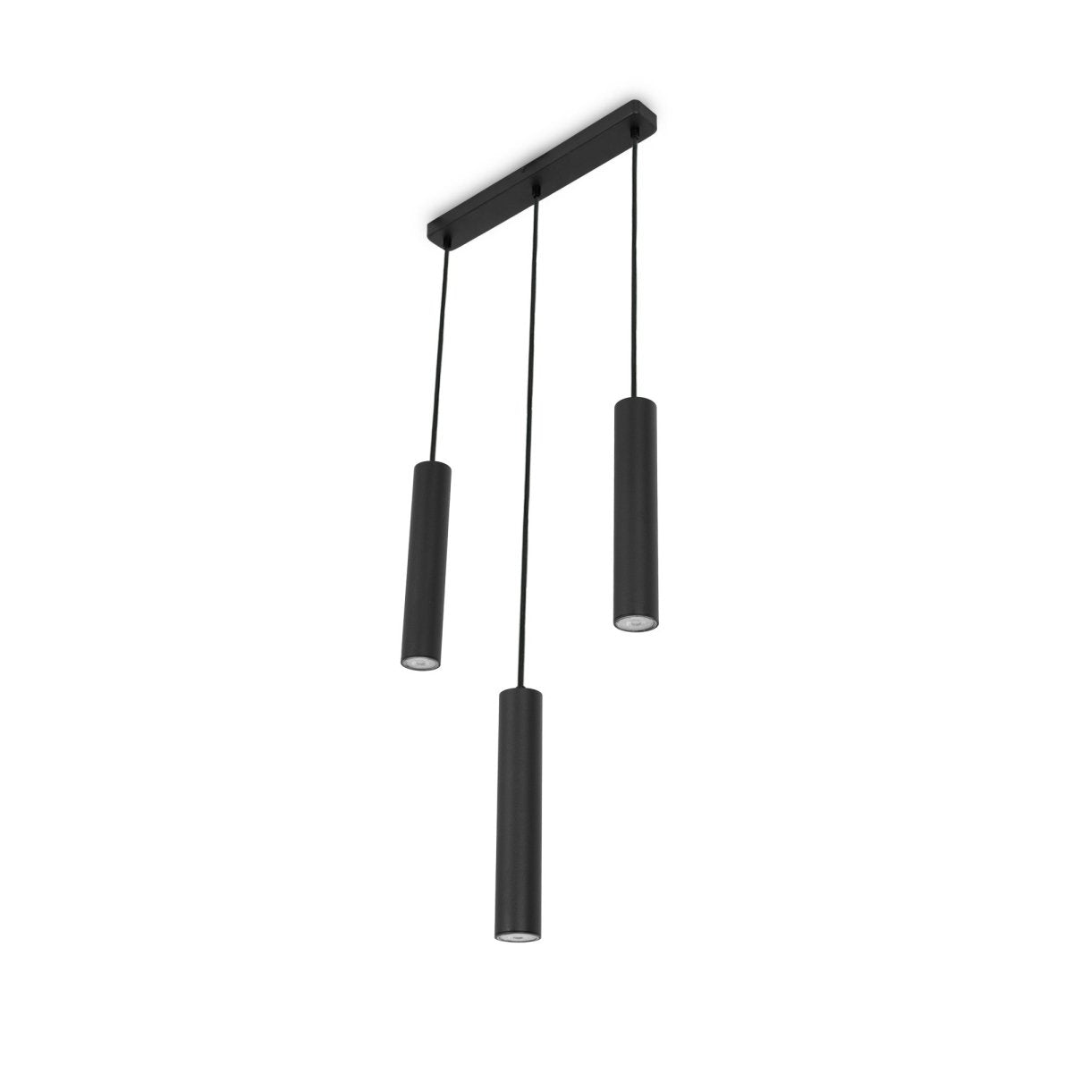 Lámpara colgante triple minimalista "Bila 3" - GU10 - Barcelona Led-Decoración