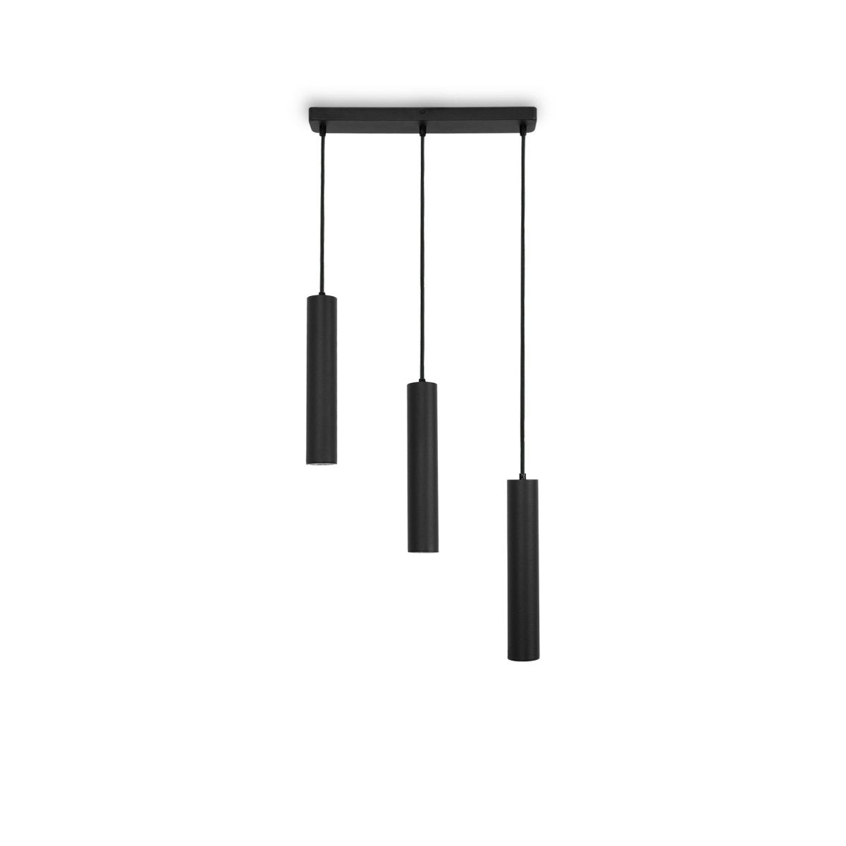 Lámpara colgante triple minimalista "Bila 3" - GU10 - Barcelona Led-Decoración