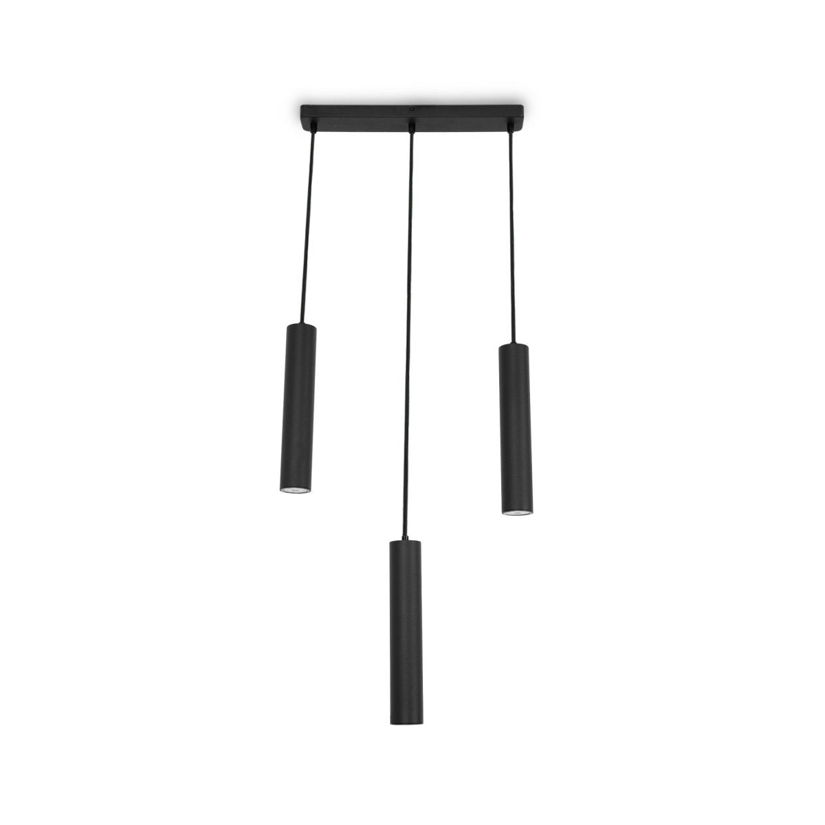 Lámpara colgante triple minimalista "Bila 3" - GU10 - Barcelona Led-Decoración