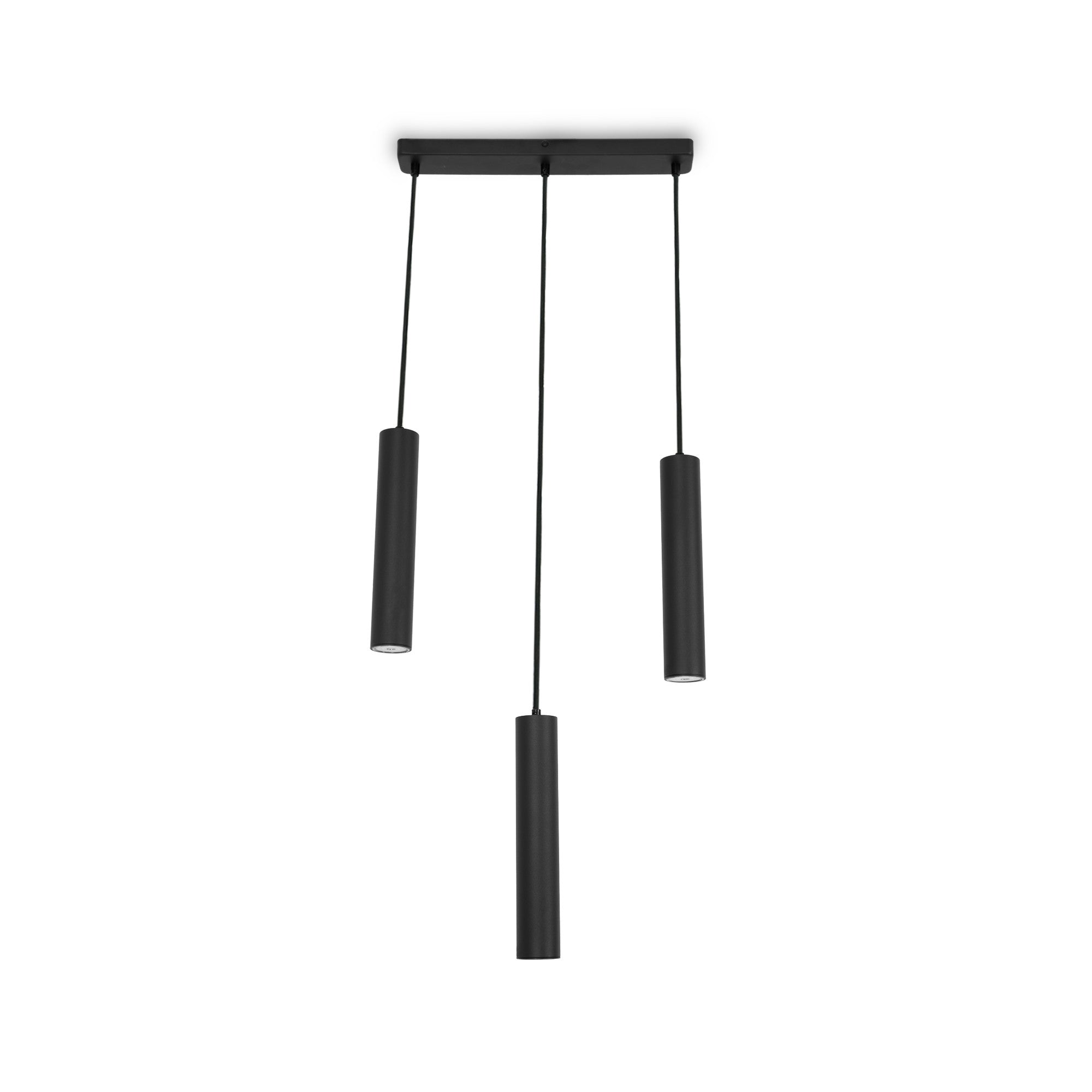 Lámpara colgante triple minimalista "Bila 3" - GU10 (40)