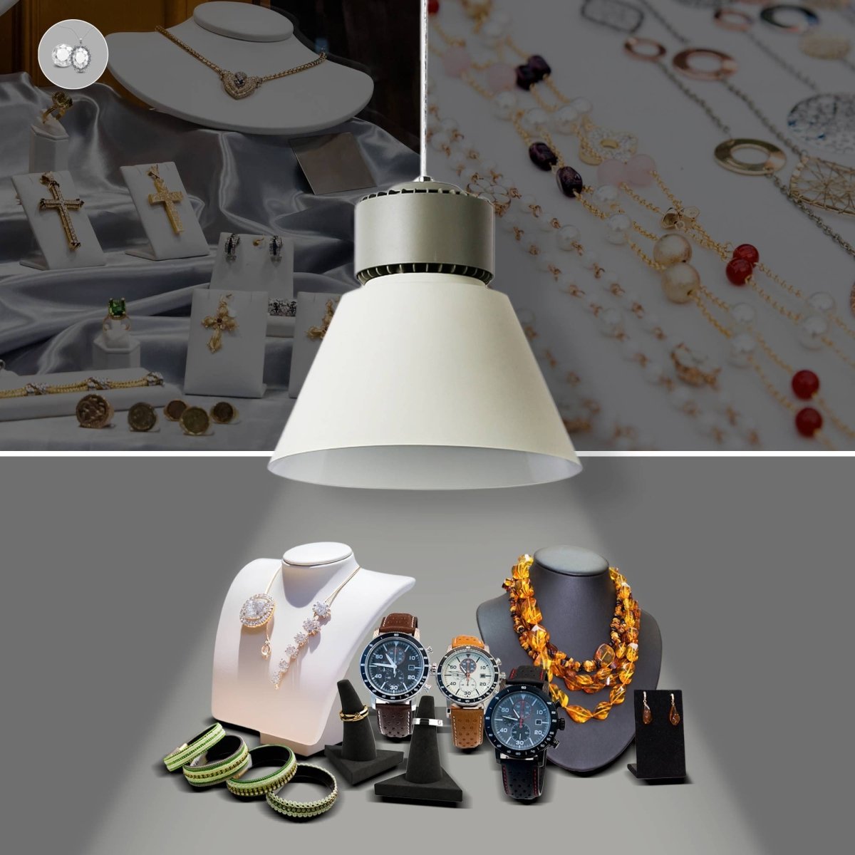 Campana LED 36W especial para joyerías - Driver KeGu - Barcelona Led-