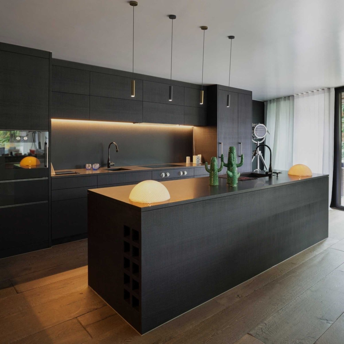 Lámpara colgante minimalista "Bila" - GU10 - Barcelona Led-Decoración
