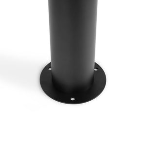Farola de jardín tipo bolardo "Glass House" - 80cm - E27 (10)