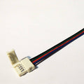 Conector para tiras 12V RGB con cable 5