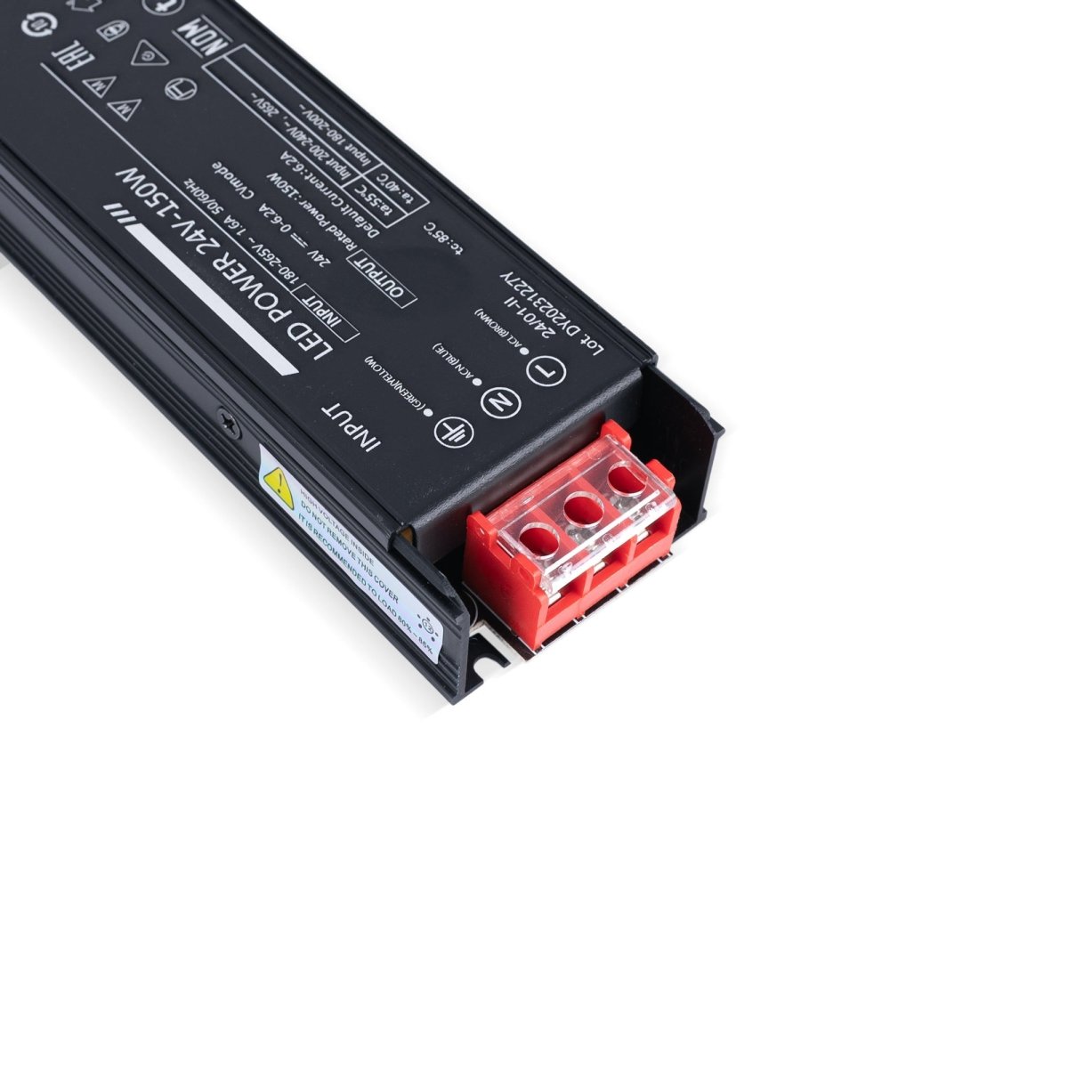 Fuente de alimentación Slim 150W 24V - 6.25A - Alta eficiencia - IP20 - Barcelona Led-Material eléctrico
