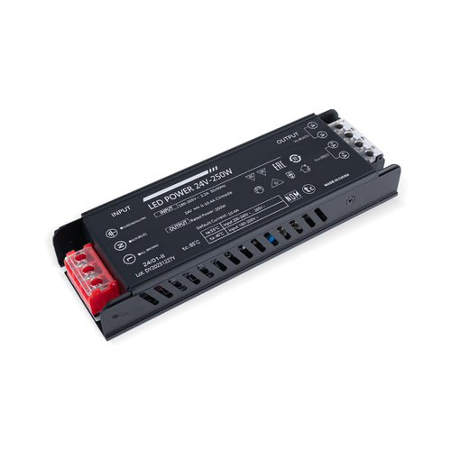 Smukły zasilacz 250W 24V - 10.4A - Wysoka sprawność - IP20