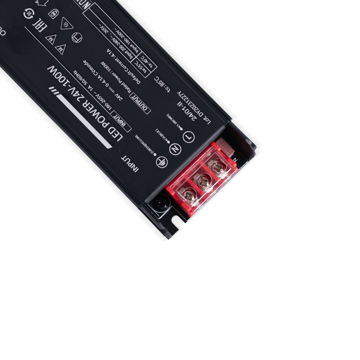 Fuente de alimentación Slim 100W 24V - 4.1A - Alta eficiencia - IP20 - Barcelona Led-Material eléctrico