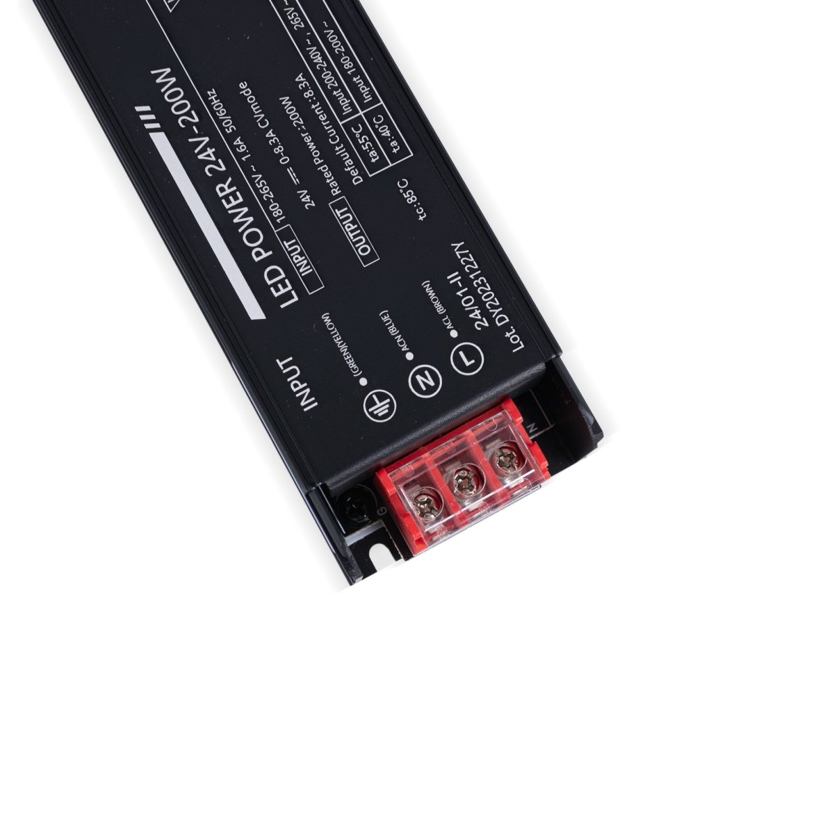 Fuente de alimentación Slim 200W 24V - 8.3A - Alta eficiencia - IP20 - Barcelona Led-Material eléctrico