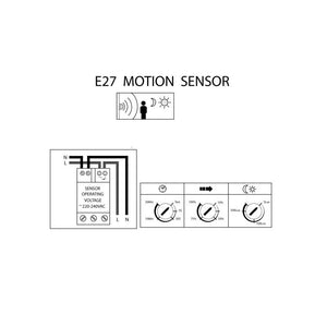Aplique de pared o techo con sensor FUMAGALLI BERTA E27 (41)