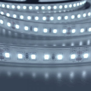 Tira LED 24V DC - Monocolor - 18W/m - 12mm - IP67 - 5 metros - 120ch/m (7)