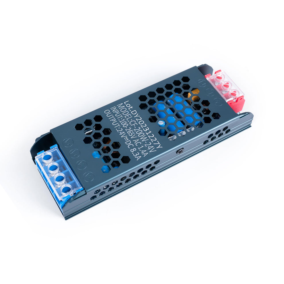 Slim power supply - 200W - 24V - 8.3A - IP20 – Barcelona Led