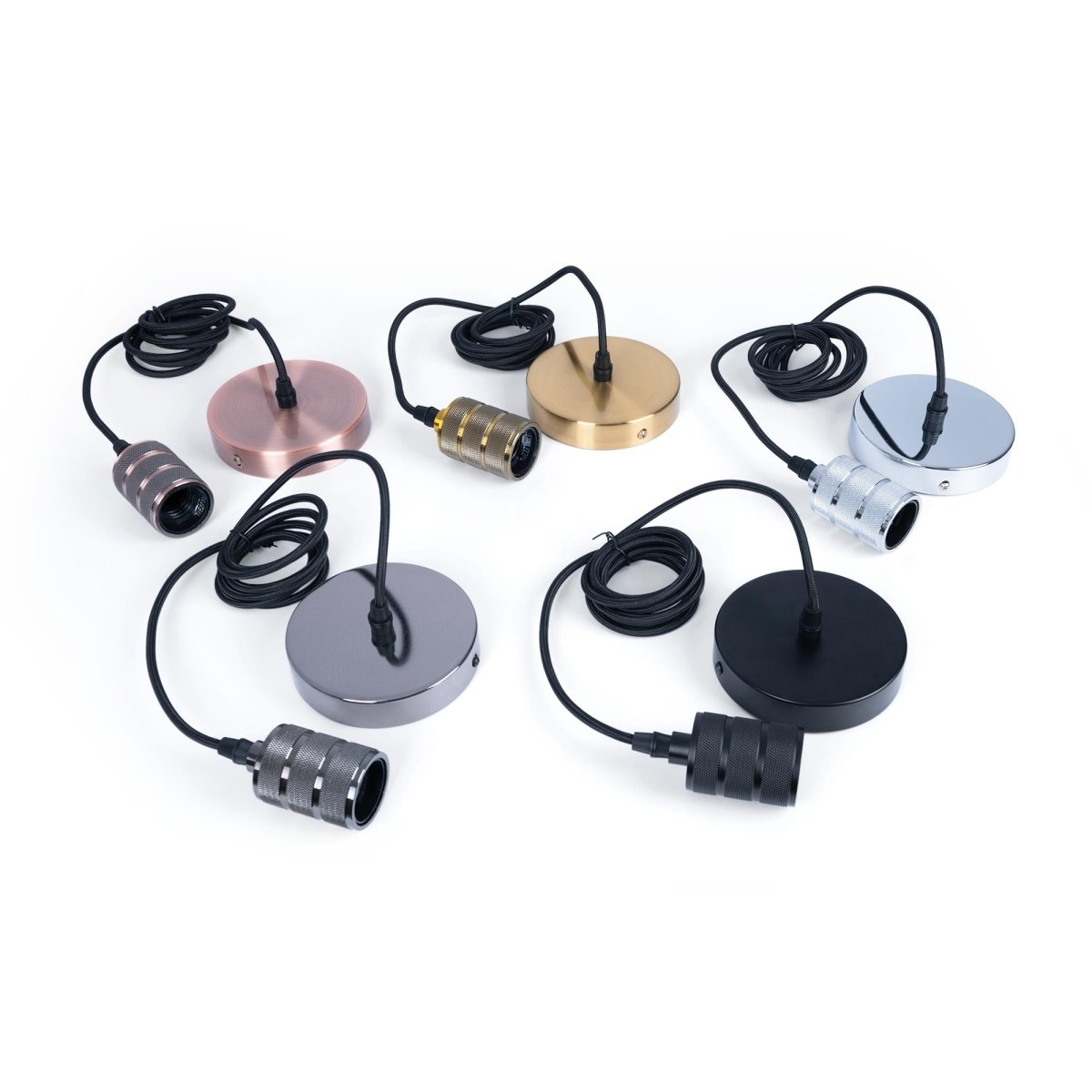 Lámpara colgante Retro/Vintage - E27 - 5 colores - Barcelona Led-