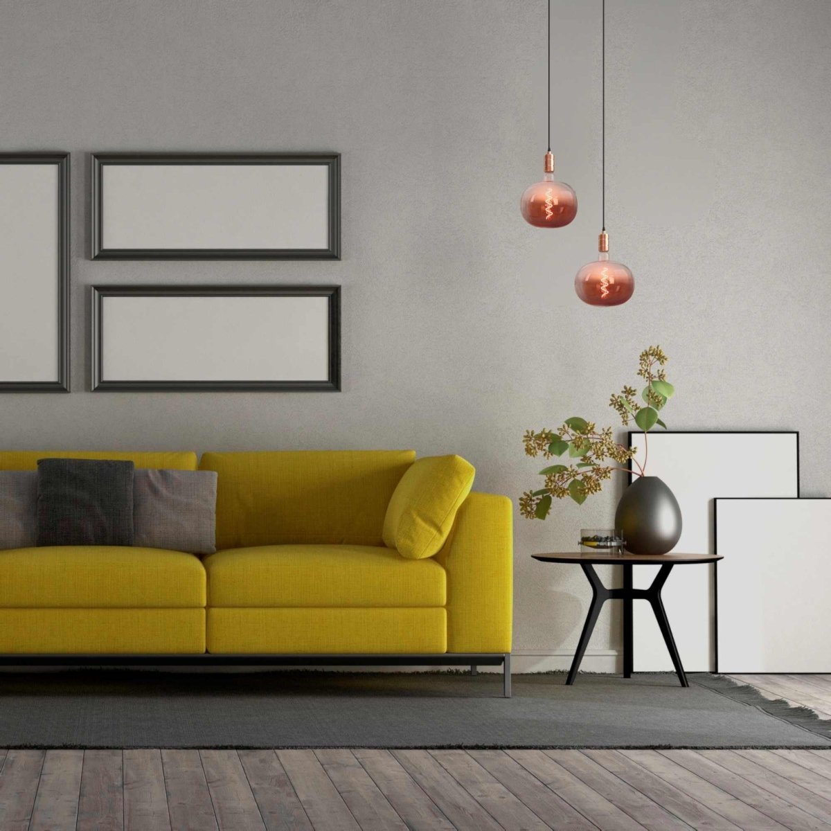 Lámpara colgante Retro/Vintage - E27 - 5 colores - Barcelona Led-
