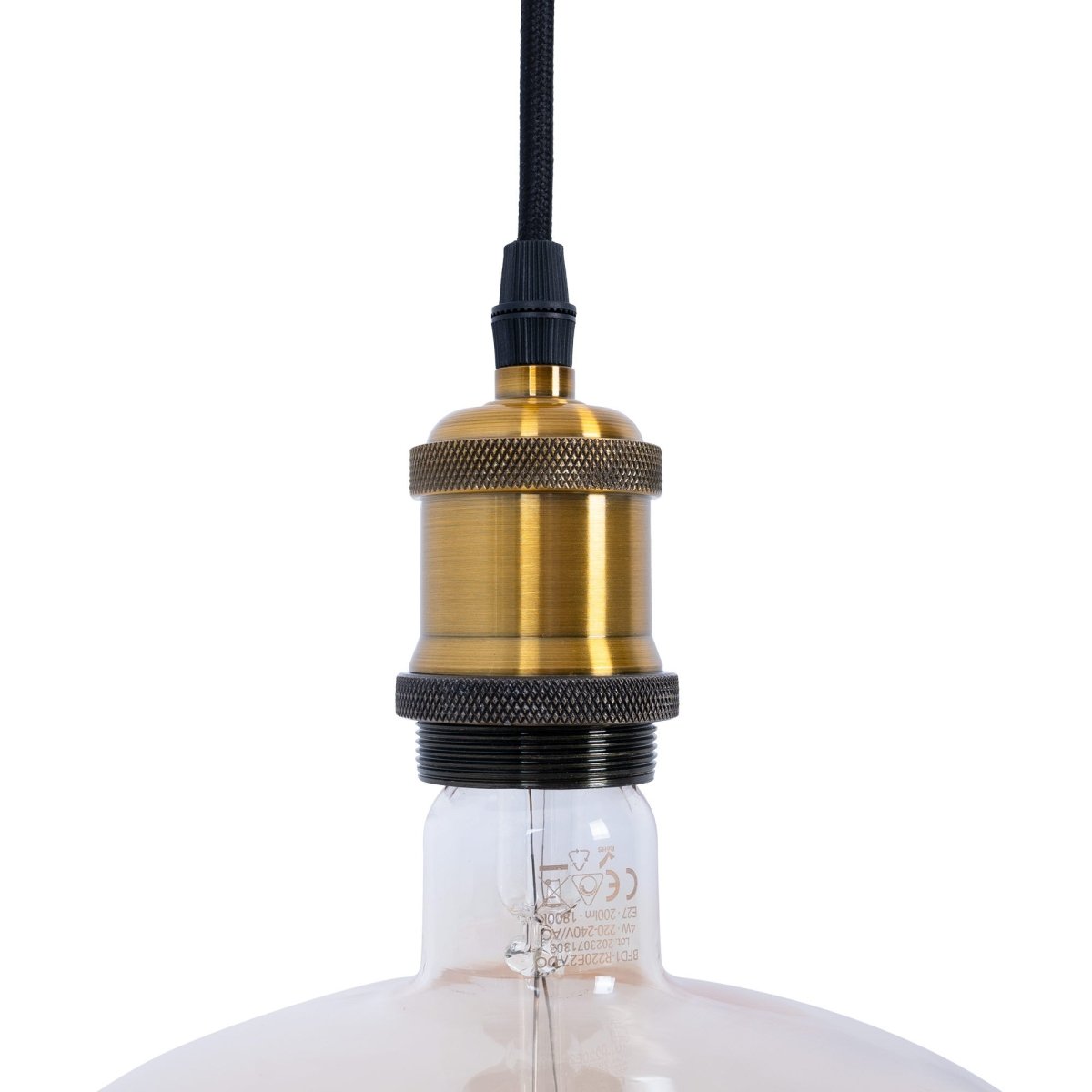 Lámpara colgante Retro/Vintage - E27 - 4 colores - Barcelona Led-Decoración