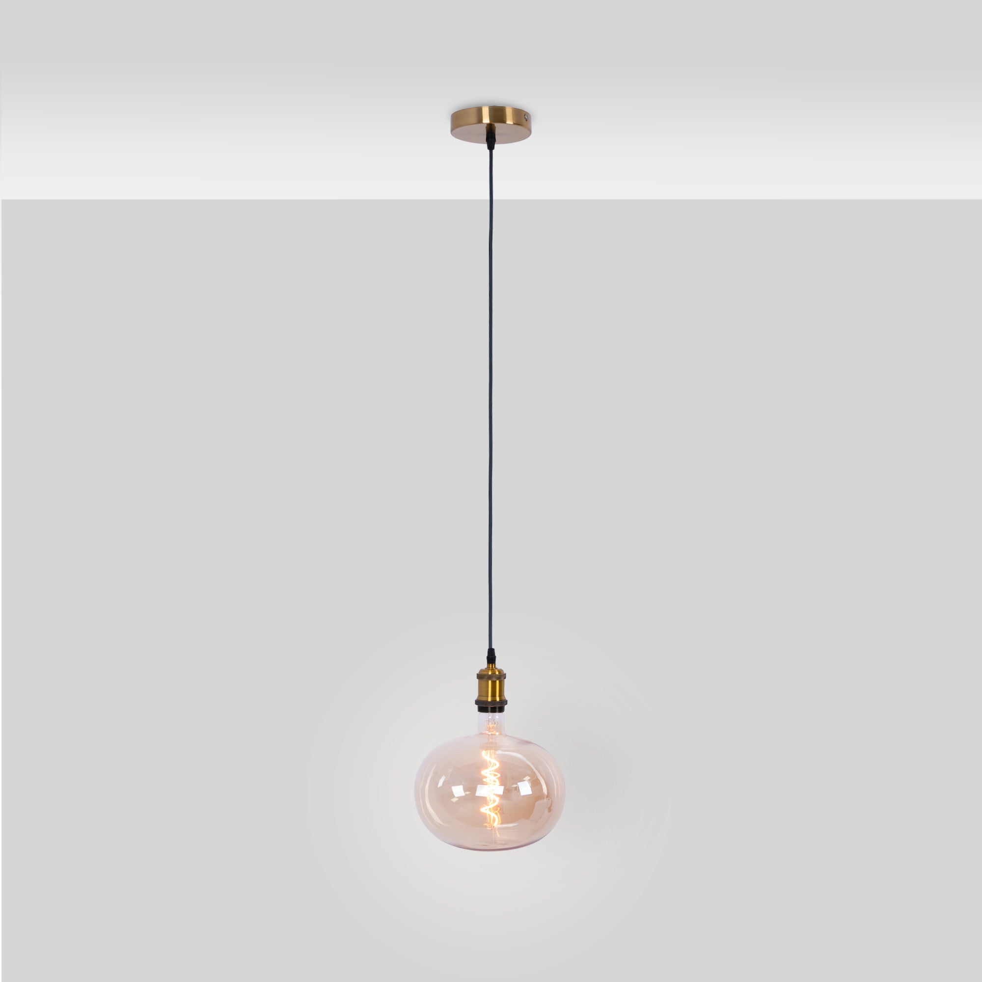 Lámpara colgante Retro/Vintage - E27 - 4 colores (34)