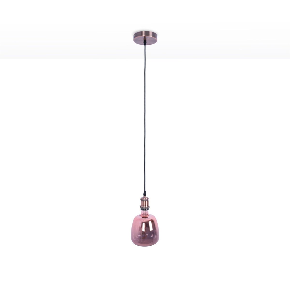 Lámpara colgante Retro/Vintage - E27 - 4 colores - Barcelona Led-Decoración