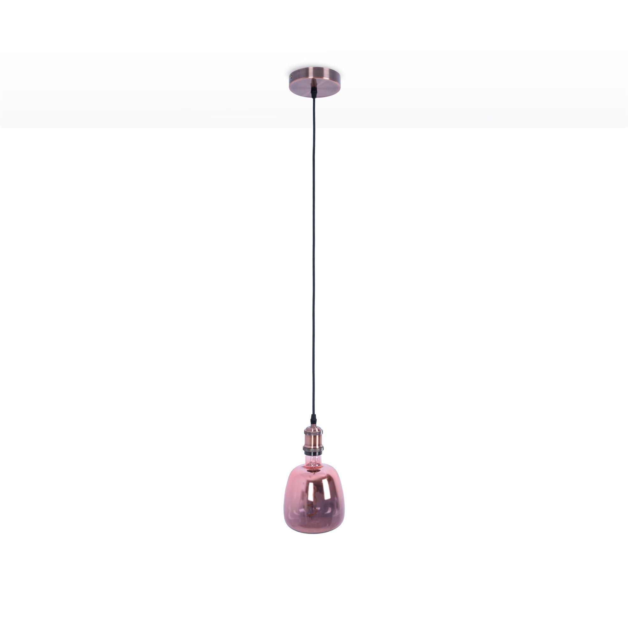 Lámpara colgante Retro/Vintage - E27 - 4 colores (46)
