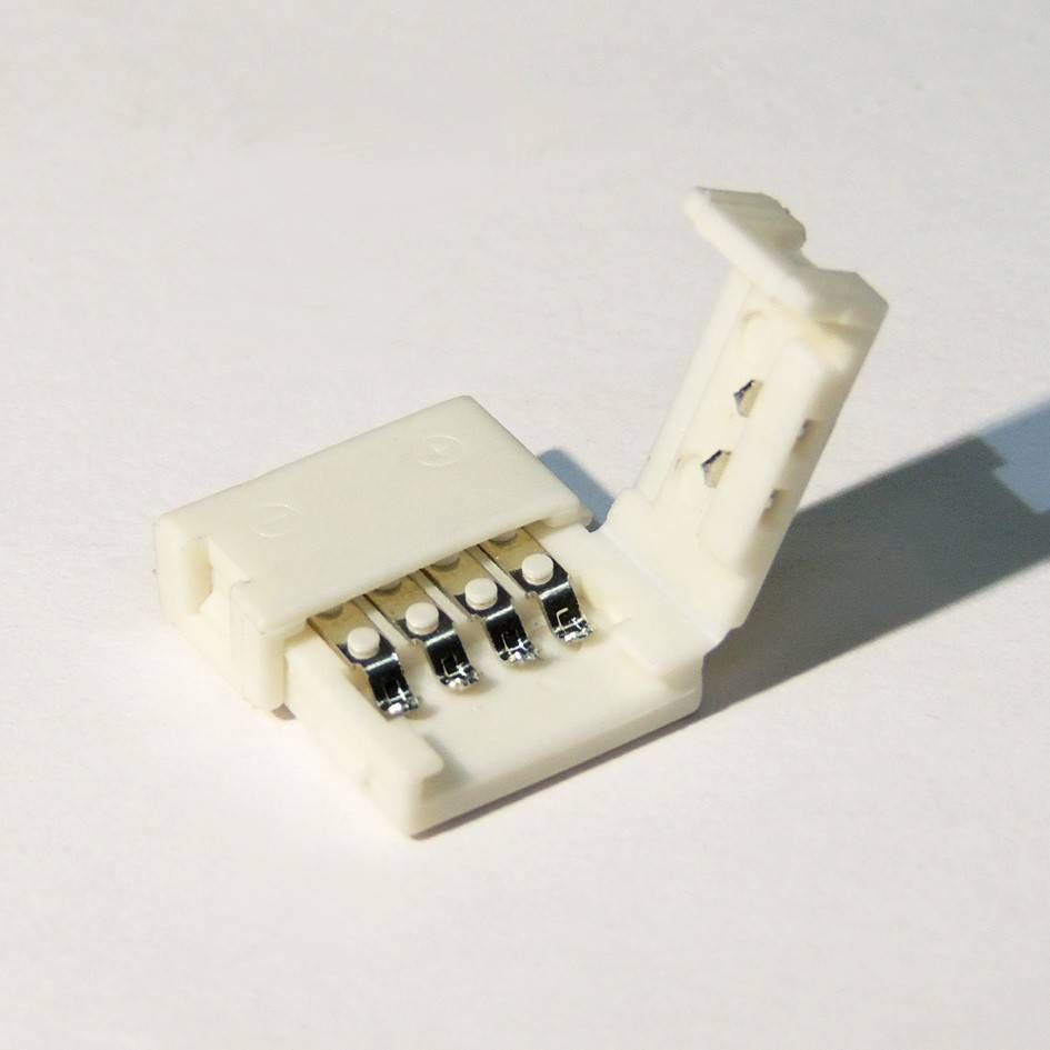 Conector para tiras LED 12V RGB directo sin cable (2)