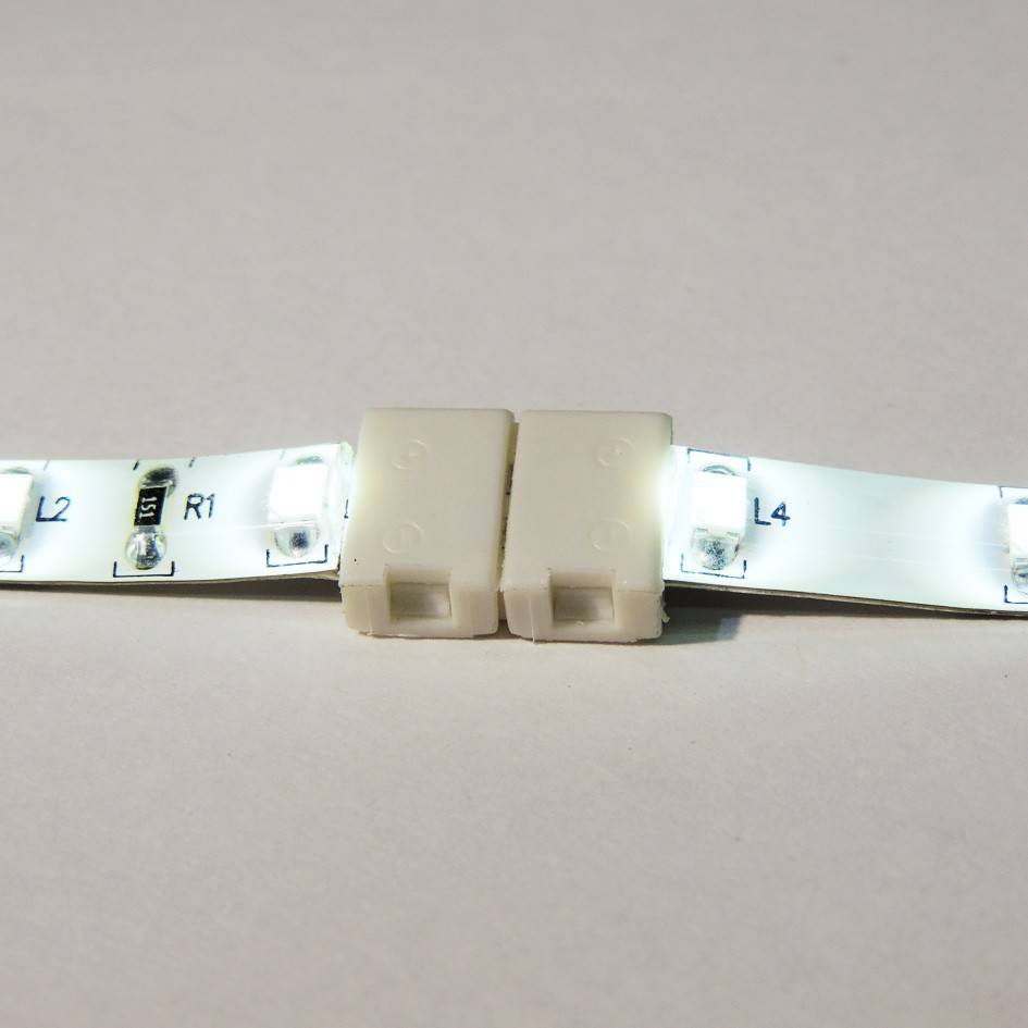 Conector para tiras LED 12V monocolor 8mm directo sin cable (5)