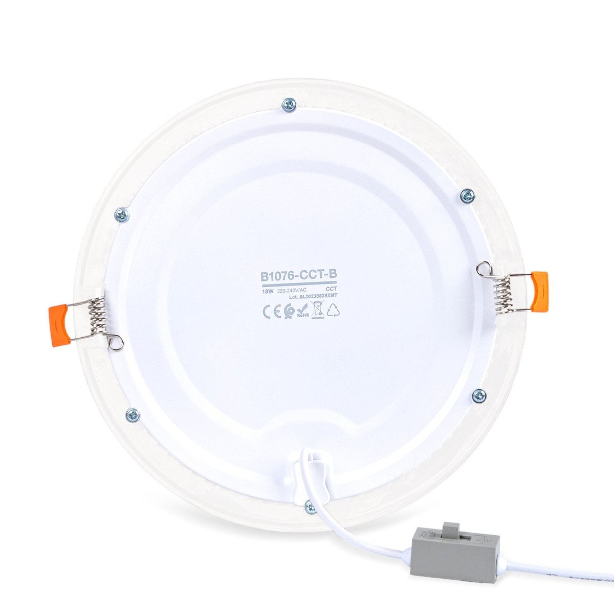 Downlight LED ultra slim 18W - CCT - Corte Ø 208mm - 3 colores - Barcelona Led-
