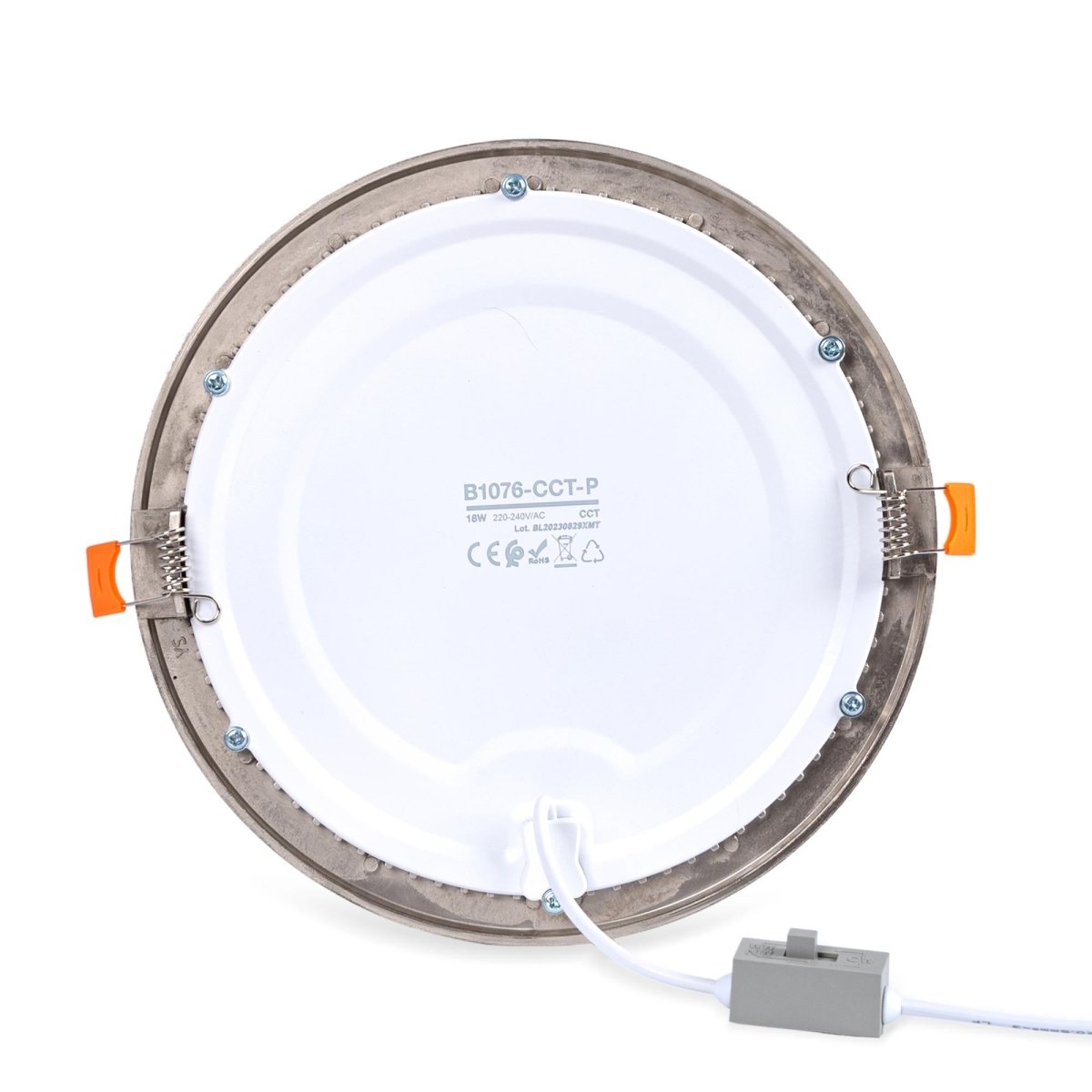 Downlight LED ultra slim 18W - CCT - Corte Ø 208mm - 3 colores - Barcelona Led-