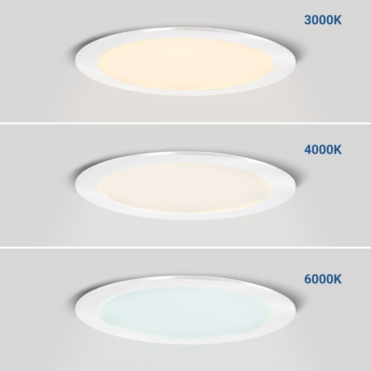 Downlight LED ultra slim 12W - CCT - Corte Ø 155mm - 3 colores - Barcelona Led-
