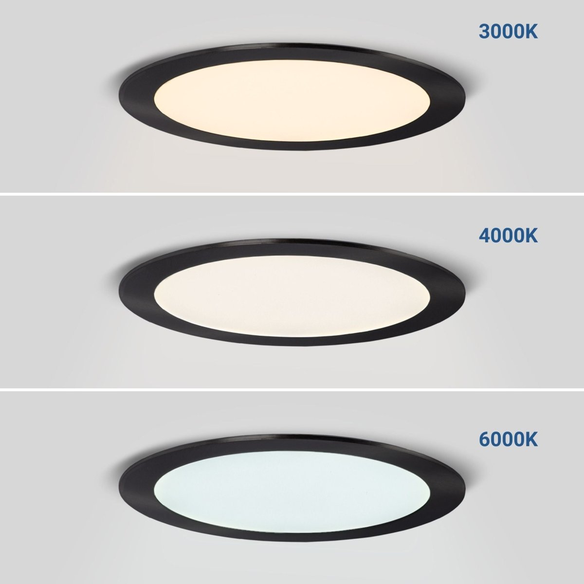 Downlight LED ultra slim 12W - CCT - Corte Ø 155mm - 3 colores - Barcelona Led-