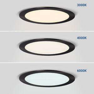 Downlight LED ultra slim 12W - CCT - Corte Ø 155mm - 3 colores (23)