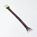 Conector de Tira LED 12V RGB 1 cm a cable 2