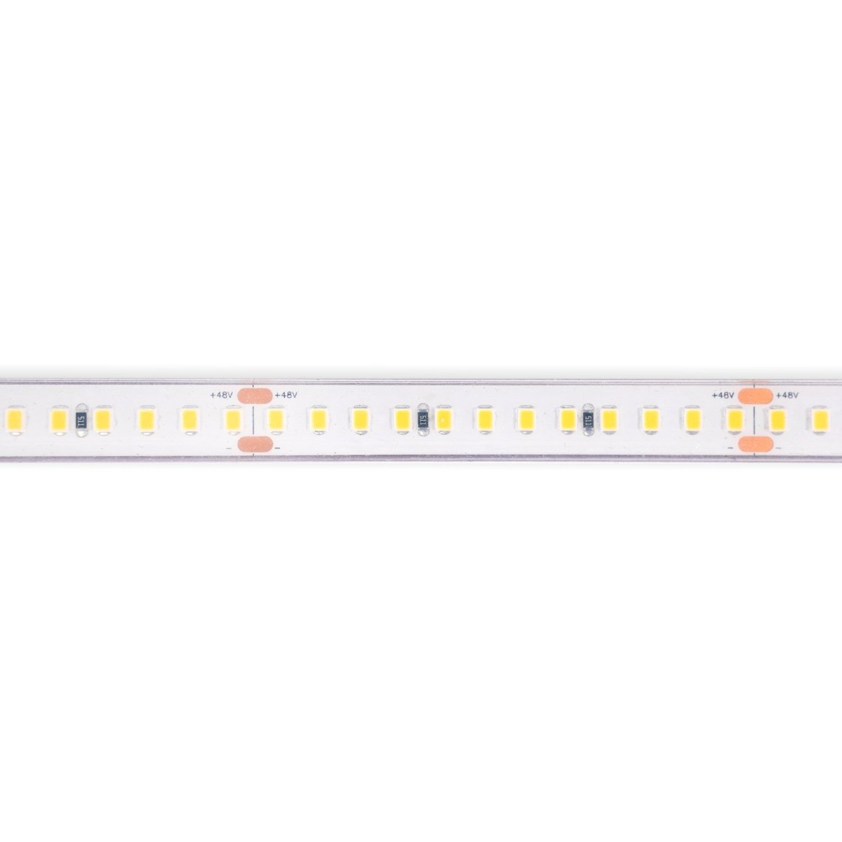 Tira LED 48V DC sumergible - Monocolor - 9.6W/m - 12mm - IP68 - 20 metros - 168ch/m - Barcelona Led-
