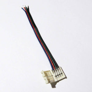 Conector de Tira LED 12V RGB 1 cm a cable (2)