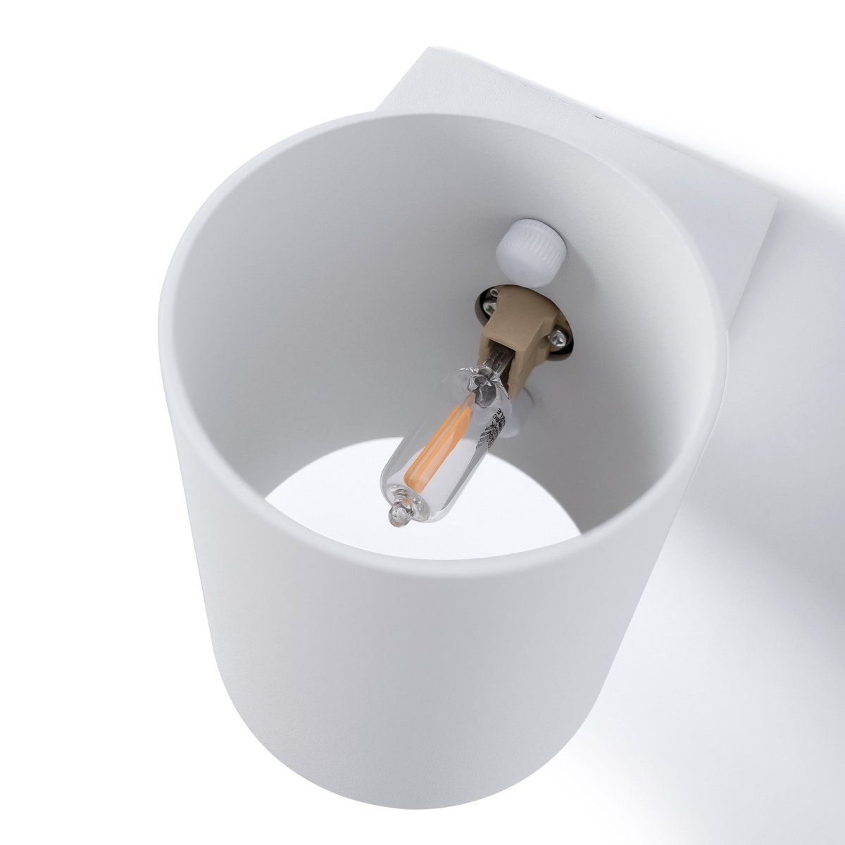 Apliques de pared interior TUB "UP and Down" G9 - Barcelona Led-Decoración