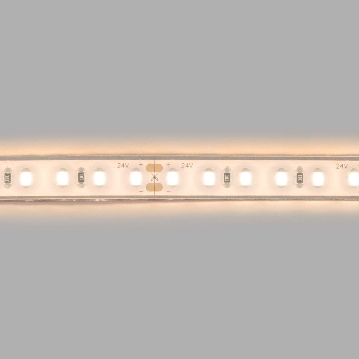 Tira LED 24V DC sumergible - Monocolor - 9.6W/m - 10mm - IP68 - 5 metros - 120ch/m - Barcelona Led-