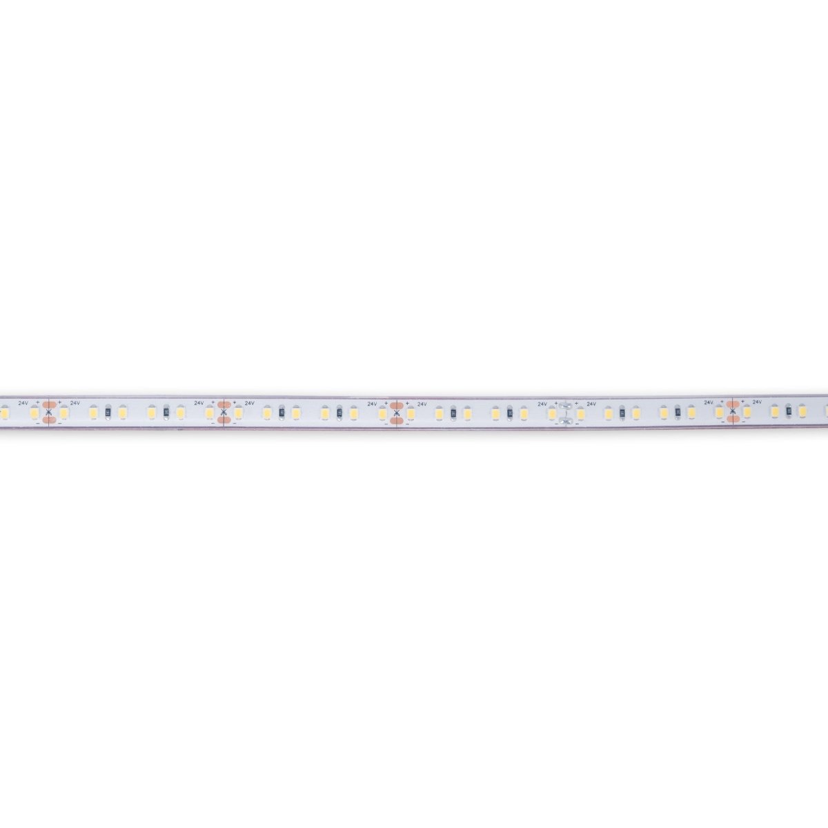 Tira LED 24V DC sumergible - Monocolor - 9.6W/m - 10mm - IP68 - 5 metros - 120ch/m - Barcelona Led-