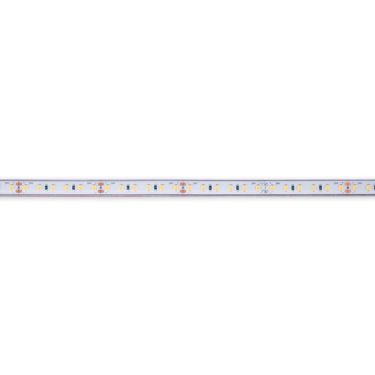 Tira LED 24V DC sumergible - Monocolor - 9.6W/m - 10mm - IP68 - 5 metros - 120ch/m - Barcelona Led-