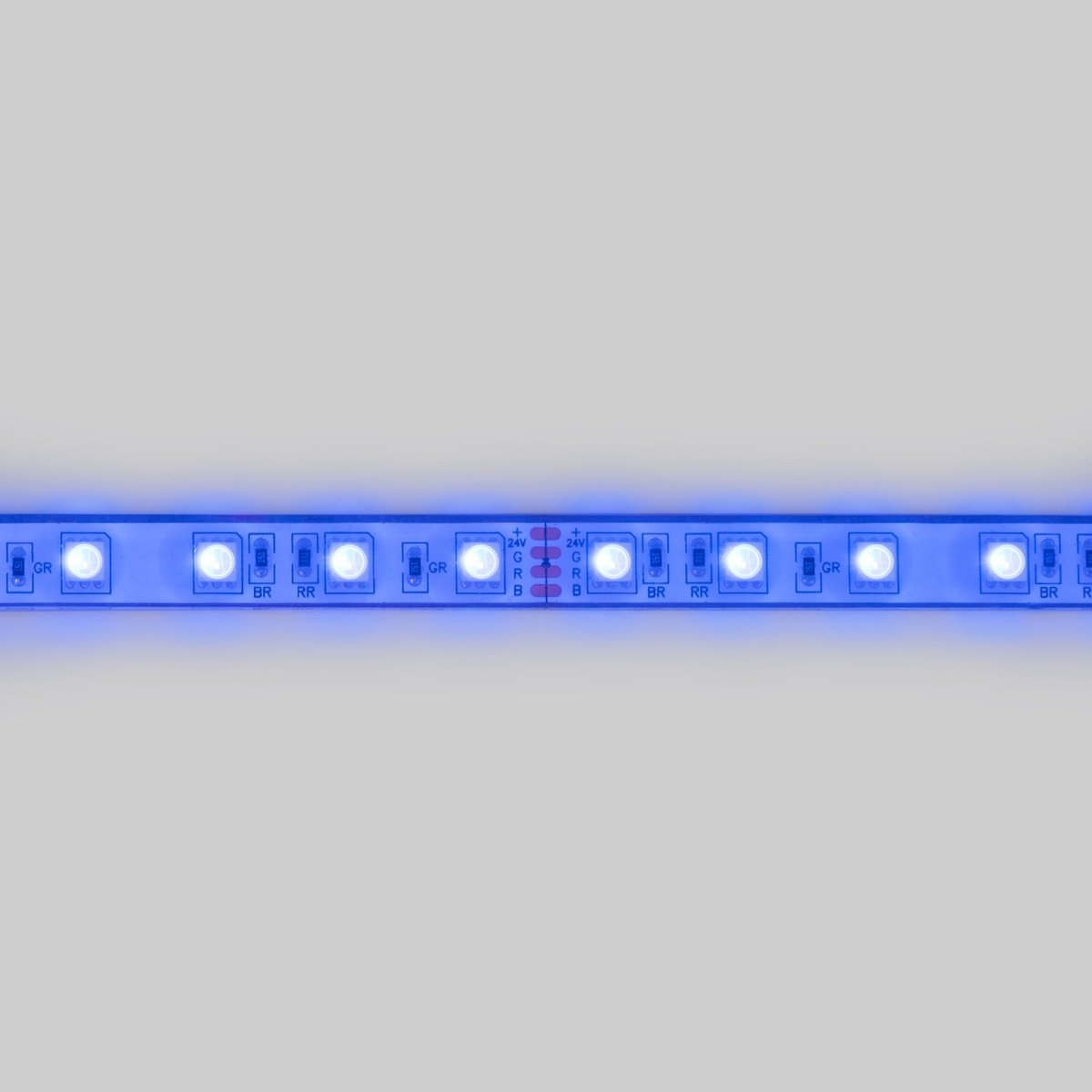 Tira LED 24V DC sumergible - RGB - 14.4W/m - 12mm - IP68 - 10 metros - 60ch/m - Barcelona Led-