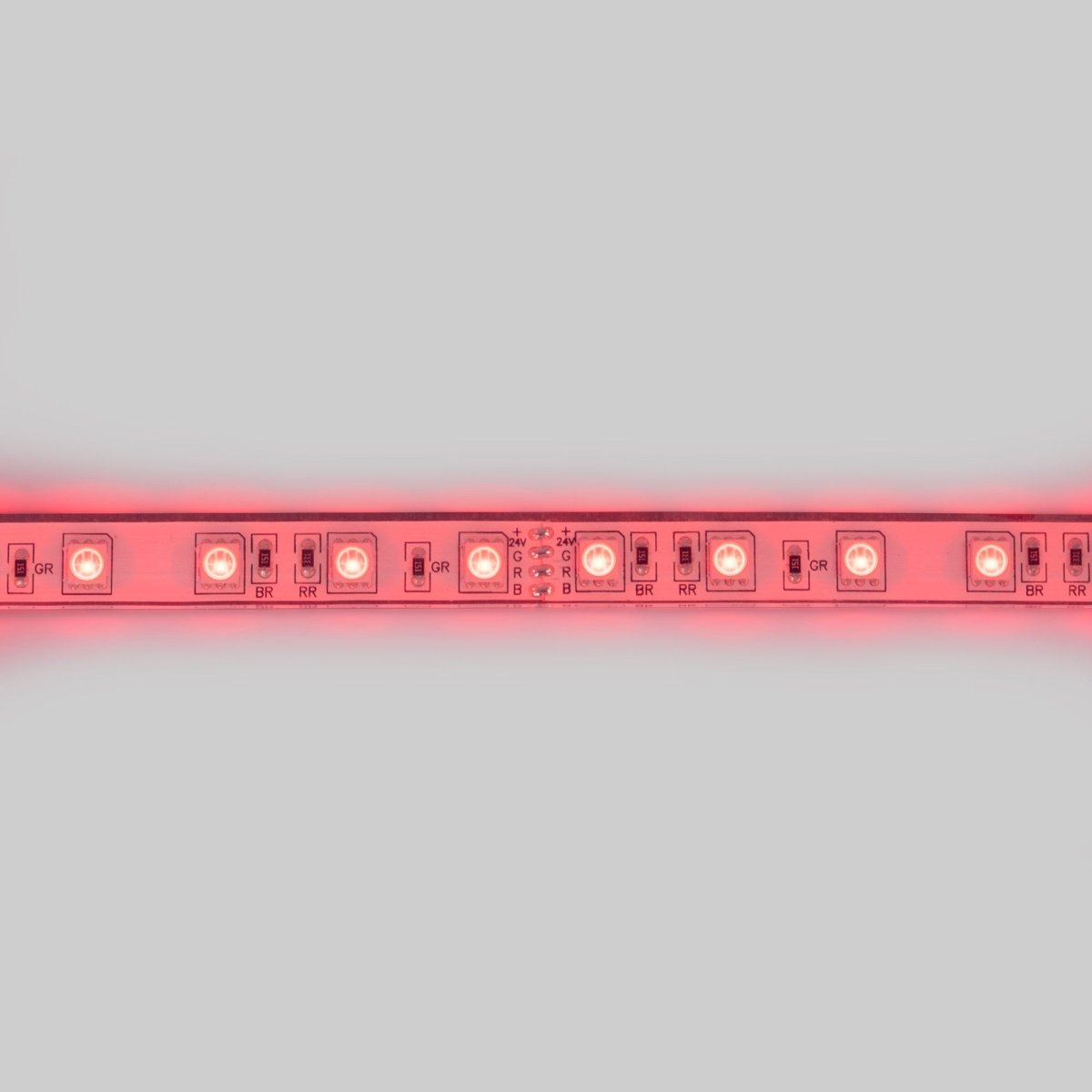 Tira LED 24V DC sumergible - RGB - 14.4W/m - 12mm - IP68 - 10 metros - 60ch/m - Barcelona Led-