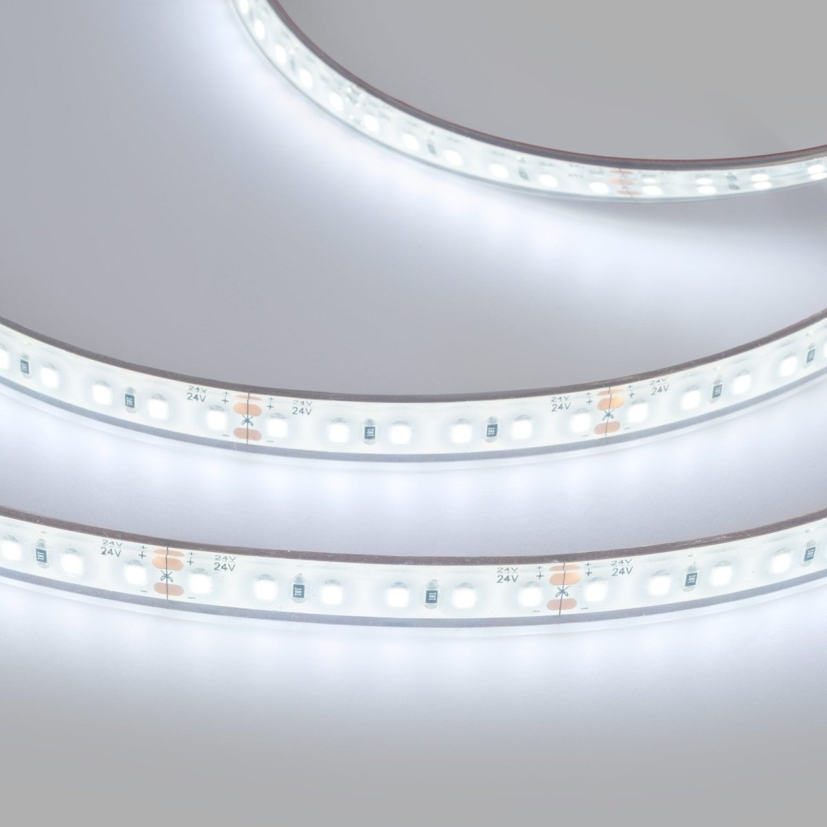 Tira LED 24V DC sumergible - Monocolor - 9.6W/m - 10mm - IP68 - 5 metros - 120ch/m - Barcelona Led-