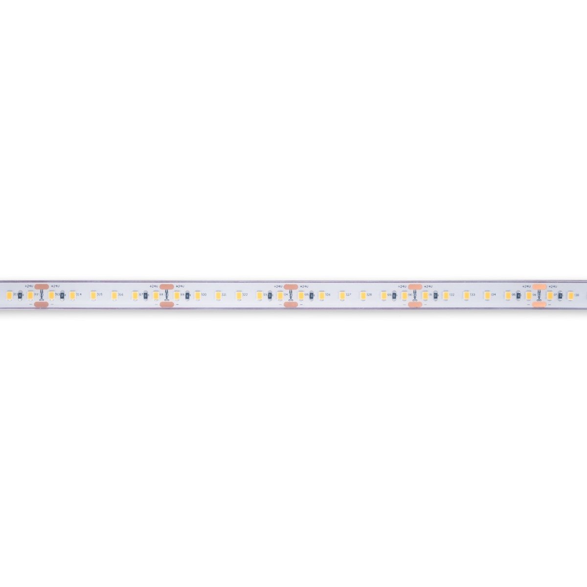 Tira LED 24V DC sumergible - Monocolor - 9.6W/m - 12mm - IP68 - 10 metros - 120ch/m - Barcelona Led-