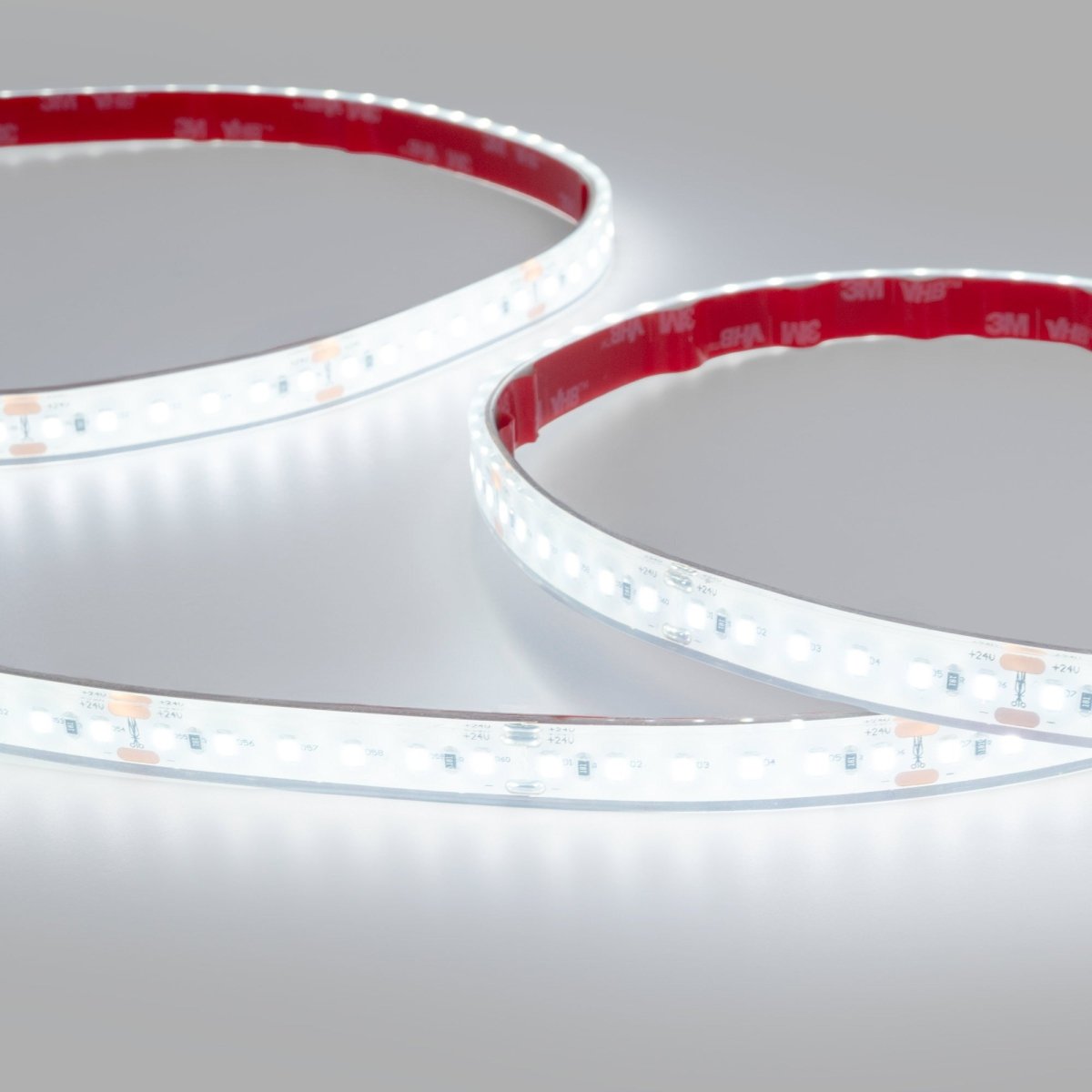 Tira LED 24V DC sumergible - Monocolor - 9.6W/m - 12mm - IP68 - 10 metros - 120ch/m - Barcelona Led-