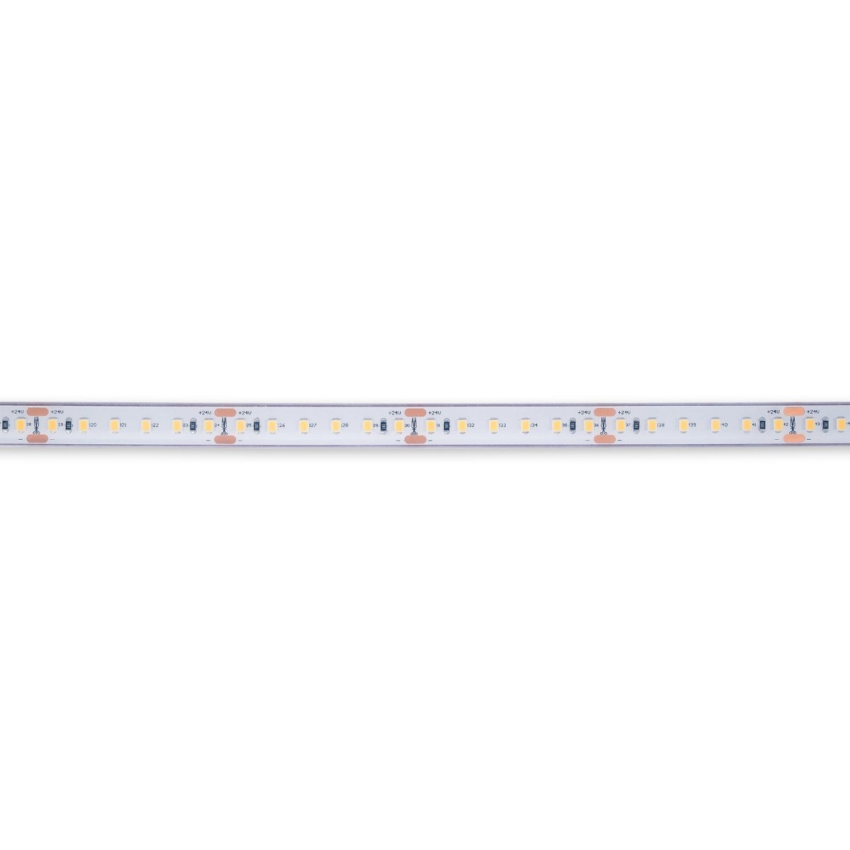 Tira LED 24V DC sumergible - Monocolor - 9.6W/m - 12mm - IP68 - 10 metros - 120ch/m - Barcelona Led-