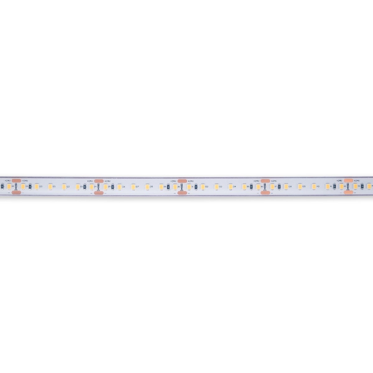 Tira LED 24V DC sumergible - Monocolor - 9.6W/m - 12mm - IP68 - 10 metros - 120ch/m - Barcelona Led-