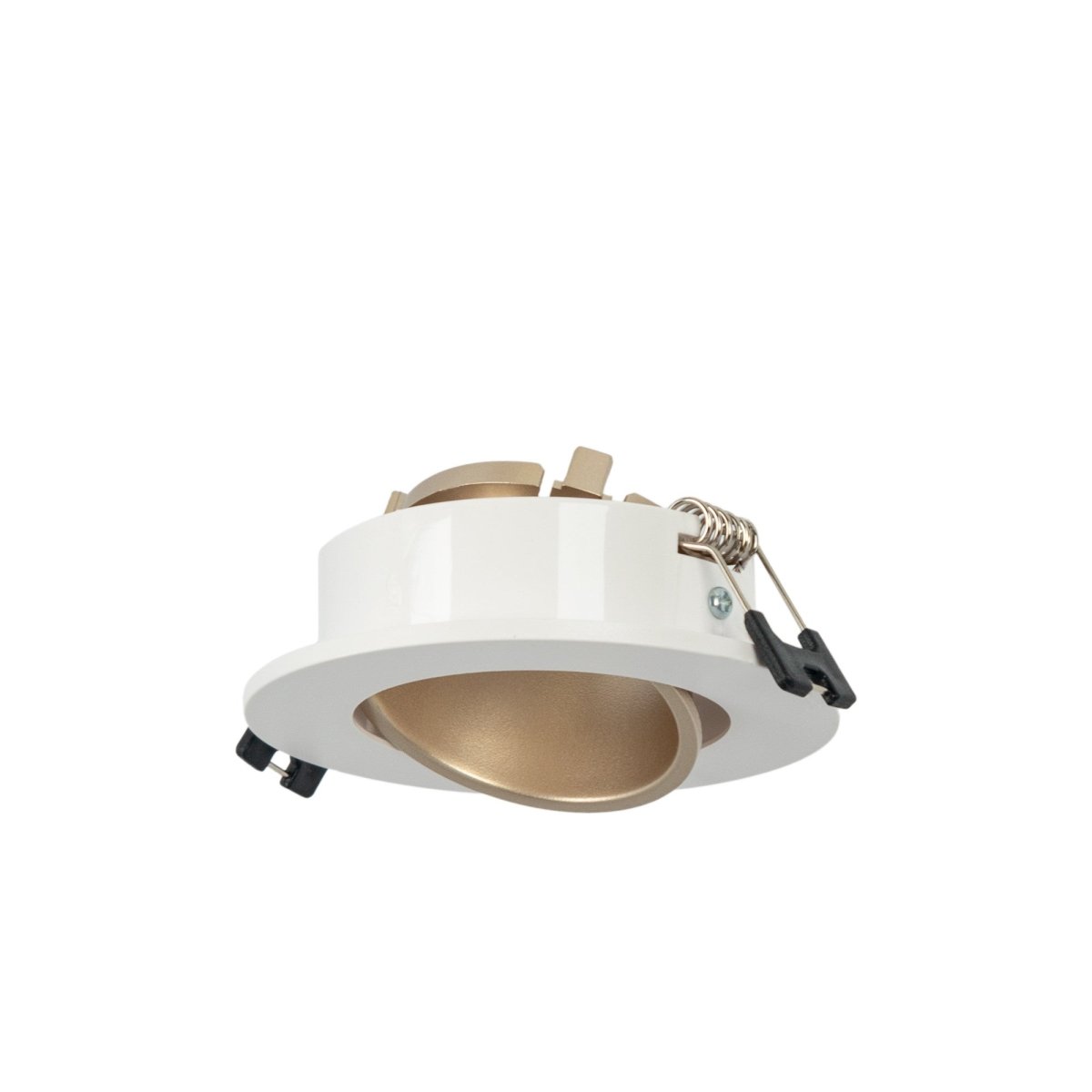 KIT Aro empotrable Ø90mm + Bombilla GU10 6W + Portalámparas - Barcelona Led-